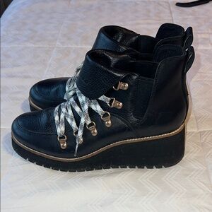 Cole Haan Women's Zerogrand Wedge Hiker Boots